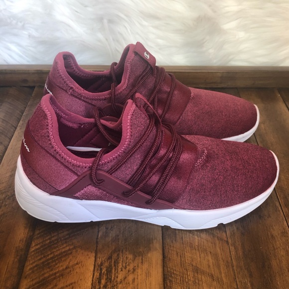 maroon champion shoes